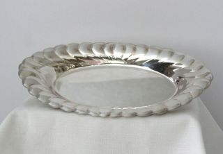 Wm.  Rogers Silver Plated Bread Tray