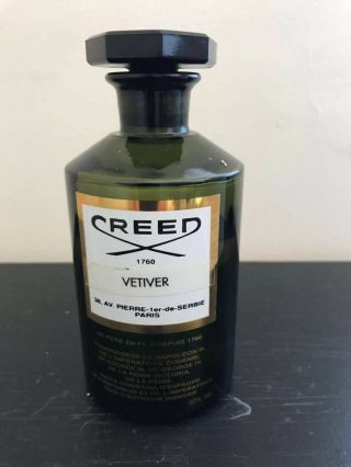 Creed Vetiver 1948 250ml/8.  4oz Vintage Green Flacon Rare Htf Vaulted