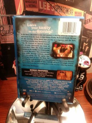 The Legend of Hell House (DVD) Roddy McDowall - Rare & OOP - BLUE CASE LIKE 2