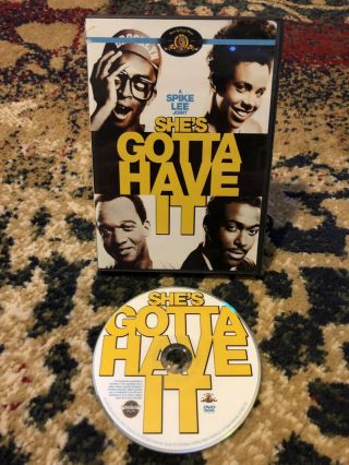Shes Gotta Have It (dvd,  2008) Rare Oop Comedy Spike Lee Region 1 Usa L@@k