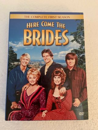 Here Come The Brides - The Complete First Season (dvd,  2006,  6 - Disc Set) Rare