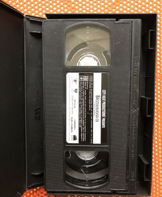 Brotherhood 3 Young Demons Horror VHS Tape Blockbuster Video Rental - Rare 2