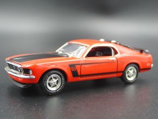 1969 69 Ford Mustang Boss 302 Rare 1:64 Scale Collectible Diecast Model Car