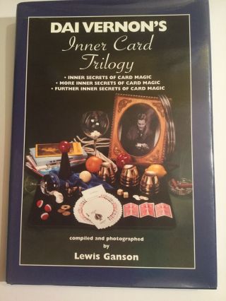 Dai Vernon’s Inner Card Trilogy By Lewis Ganson - Rare Out Of Print Magic Book