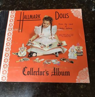 Vintage 1948 Hallmark Paper Dolls Book Complete With All 16 Dolls