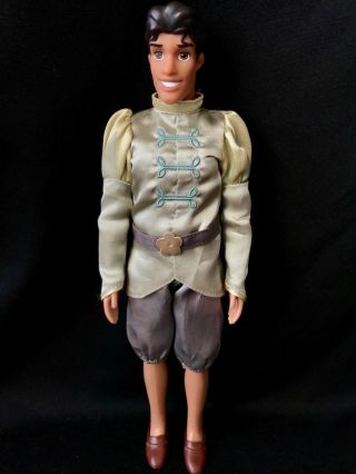 Vintage Barbie Ken Doll Disney Prince Eric In Brown Shoes And Royal Clothes