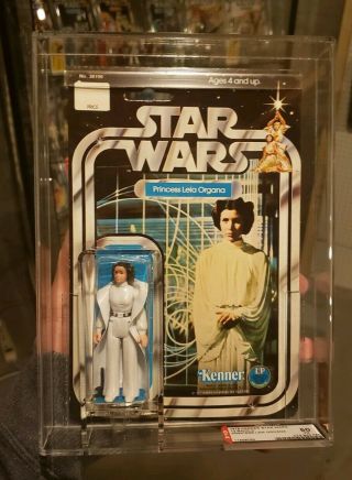 Princess Leia 12 Back Star Wars Kenner Vintage Afa 50