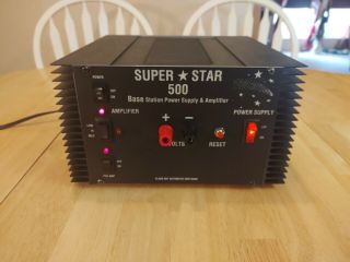 Rare Star 500 Base Station Power Supply Linear Amplifier Hf 10 Meter Amp