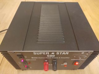 Rare STAR 500 base station power supply linear amplifier hf 10 meter amp 3