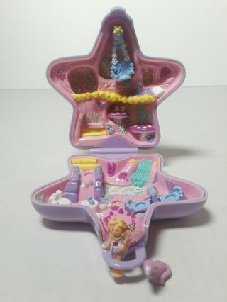 1992 Vintage Polly Pocket Fairy Glade Fantasy Compact Complete Bluebird Toys