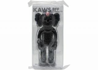 Kaws Bff Open Edition Vinyl Figure Black 100 Authentic