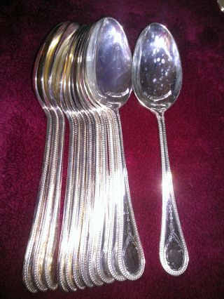 Hester Bateman Silverplate By Roberts & Belk Place/oval Soup Spoon