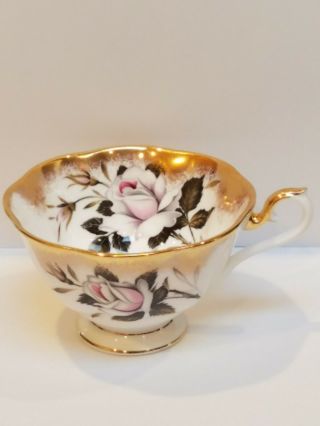 Vintage,  Rare,  Royal Albert,  White Rose Teacup Only.  No Chips,  Cracks,  Scratches