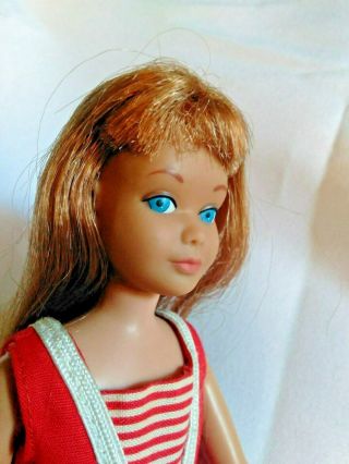 Vintage Barbie Sl " Titian Skipper Doll " 950 Exc Cond.  (jp)