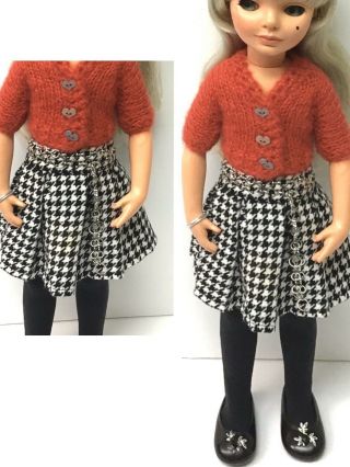 17” Furga Alta - Moda - Simona Doll 3 Piece Custom Outfit Only.