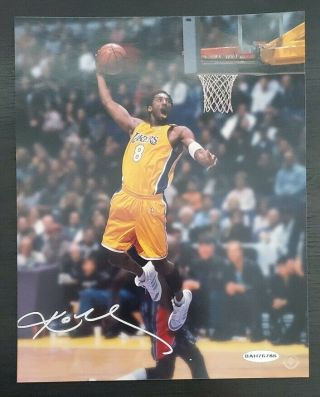 Kobe Bryant Autographed Signed 8x10 Photo Upper Deck Authenticated Uda.  Rare