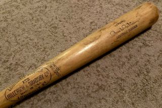 Vtg 1950s Brooks Robinson 125 Louisville Slugger H&b 33” Baseball Bat Rare