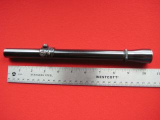Vintage Weaver J 2.  5 3/4 " Scope With Rare Cross - Post Reticle -