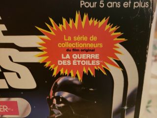 Vintage GDE French Canadian Error Canada Star Wars Darth Vader Tie fighter Rare 2