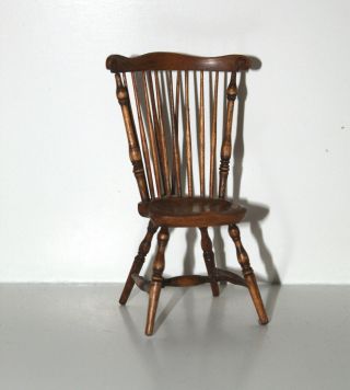Rare Artisan Studio B Handcrafted Windsor Chair By The Birkemeiers