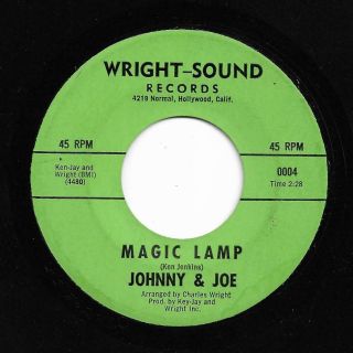 Garage Exotica 45 Johnny & Joe Magic Lamp/she 