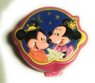 Polly Pocket Disney Minnie & Mickey Mouse Playcase Compact 1995 Vintage 2