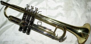 Rare Totally Vintage Conn 8b Pro Trumpet With Case And Mouthpiece