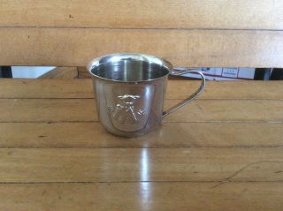 Vintage Princess House Silver Plated Baby Cup