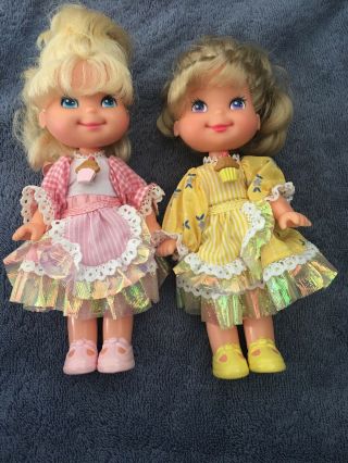 1988 Vintage Mattel Cherry Merry Muffin Cupcake Doll Figure 6.  5 Banancy Yellow