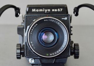 Mamiya RB67 Pro S camera w/ 90mm Lens,  Accessories,  Rare OEM Hard Case 2