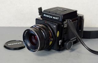 Mamiya RB67 Pro S camera w/ 90mm Lens,  Accessories,  Rare OEM Hard Case 3