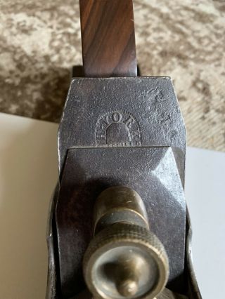 Rare Early Spiers Ayr Plane Rosewood Infill Dovetail Panel Plane 3