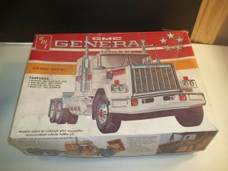 Vintage Amt Gmc General Truck Tractor 1/25 Scale Model Complete