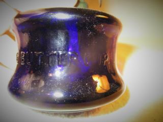 Antique Blue LITTLE BUTTER CUP Oil lamp 3