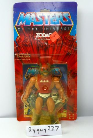 Motu,  Zodac,  8 - Back,  Masters Of The Universe,  Moc,  Carded,  Figure,  He Man