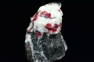 107g RARE Natural GEM Red Cinnabar Crystal Minerals Specimens GuiZhou China 3