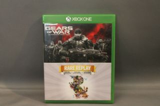 Gears Of War And Rare Replay With Game Discs And Case For Xbox One,