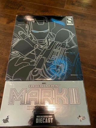 Hot Toys 1/6 Marvel Iron Man Mark Ii Mk2 Die - Cast Special Edition