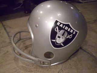 Rare Vintage Rawlings Oakland Raiders Football Kids Set Helmet Jersey Pants Box 2
