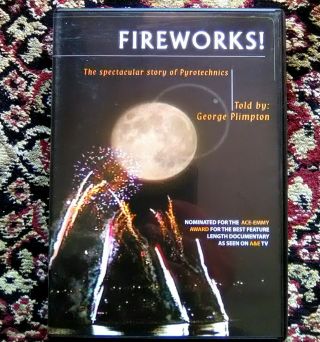 Pyrotechnics - Fireworks - Dvd - Color Ntsc - Very Good Rare