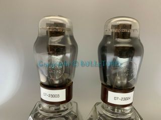 Mullard Ecc32 Tubes " Holy Grail " Extremely Rare Platinum Matched On At1000