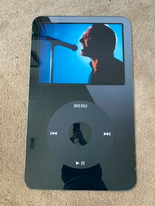 Apple Store Window Display Large Ipod - U2 Bono - Rare Vintage Collectors Item