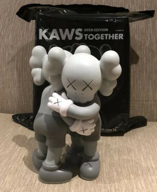 Authentic Kaws Together Grey Companion From Kawsone.  Com - Flawless - Medicom