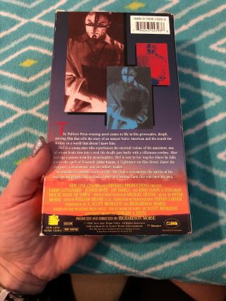 House Made of Dawn (VHS 1987) John Saxon,  Larry Littlebird,  Rare Native American 3