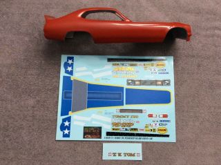 1/16 Plymouth Duster Volare Resin Funny Car Body W/tommy Ivo Decal Sheet