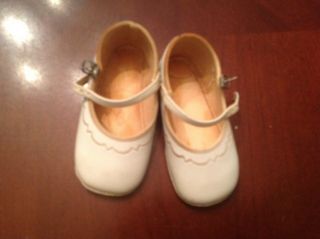Vintage Off White (cream) Shoes Will Fit Suzy Playpal Doll