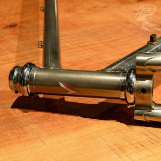 RARE Vivalo x Cinelli Unfinished Steel 53 cm Road Frameset Bike Bicycle 2