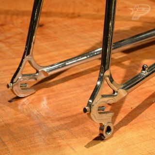 RARE Vivalo x Cinelli Unfinished Steel 53 cm Road Frameset Bike Bicycle 3