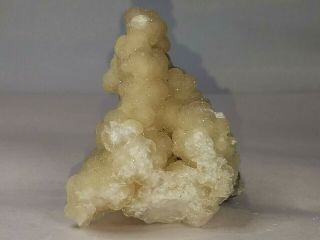 Rare Yellow Prehnite On Calcite Crystal Chimney Rock Quarry Nj Mineral Specimen