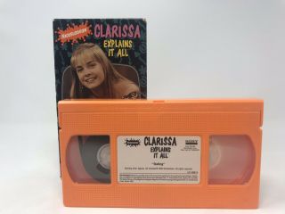 Nickelodeon / Clarissa Explains It All Dating (vhs,  1994) Rare